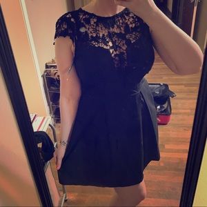 Little black lace cocktail dress size large